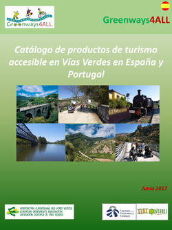 Catlogo de Productos Tursticos accesibles en Va Verdes de Espaa y Portugal
