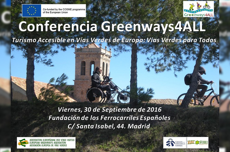 Conferencia Greenways4ALL - 30 de Septiembre 2016